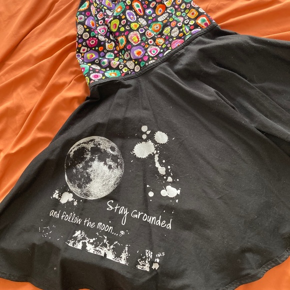 Reversible halter top cotton dress - Picture 2 of 6